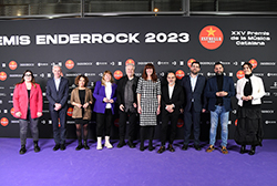 Ambient i photocall dels Premis Enderrock 2023 